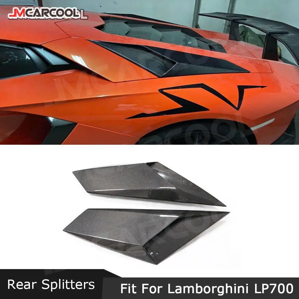 JMCARCOOL Carbon Fiber Car Rear Bumper Side Air Outlet Splitters For Lamborghini Aventador LP700 LP720 Upgrade Ti LP750
JMCARCOOL Carbon Fiber Car Rear Bumper Side Air Outlet Splitters For Lamborghini Aventador LP700 LP720 Upgrade Ti LP750