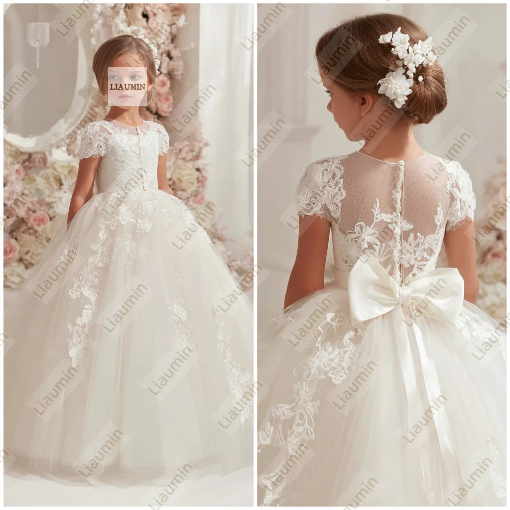 Flower Girl Dresses For Wedding Ivory Tulle Princess Lace First Communion Skirt Brithday Pageant Skirt Customized Made W1.1.14 
Flower Girl Dresses For Wedding Ivory Tulle Princess Lace First Communion Skirt Brithday Pageant Skirt Customized Made W1.1.14