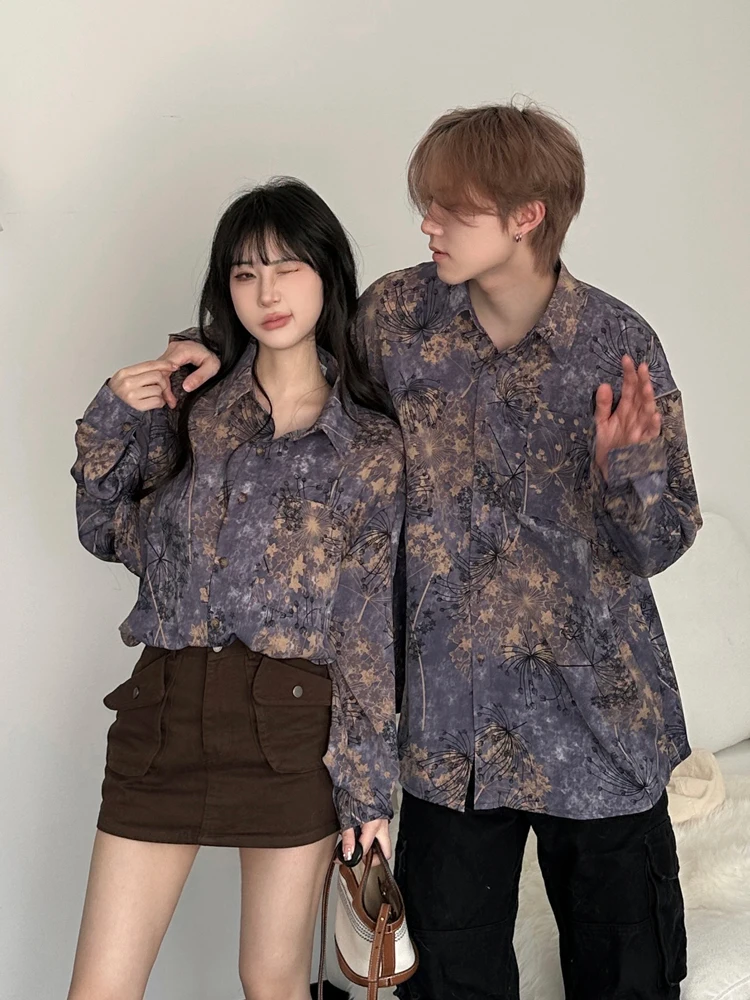 American Retro Long Sleeve Floral Shirt Men's Trendy Spring Autumn 2026 New Hawaii Style Loose Versatile Couple's Shirt
American Retro Long Sleeve Floral Shirt Men's Trendy Spring Autumn 2026 New Hawaii Style Loose Versatile Couple's Shirt