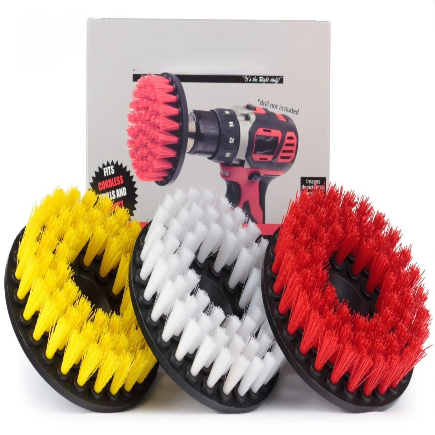High-Quality, Durable, and Efficient 3-Piece Round Carpet Brush Attachment Set - Essential Drill Kit for Deep Cleaning - Ideal f
High-Quality, Durable, and Efficient 3-Piece Round Carpet Brush Attachment Set - Essential Drill Kit for Deep Cleaning - Ideal f
