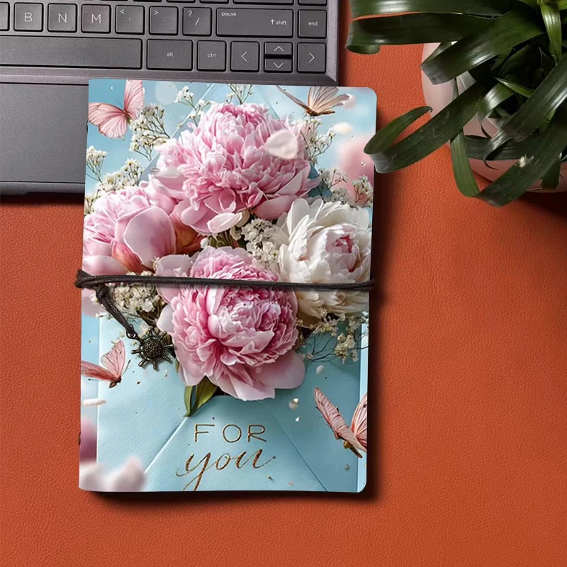 Vintage Pink Peony Butterfly Leather Journal A5 Travel Diary Birthday Gift For Women Floral Sketchbook Planner
Vintage Pink Peony Butterfly Leather Journal A5 Travel Diary Birthday Gift For Women Floral Sketchbook Planner