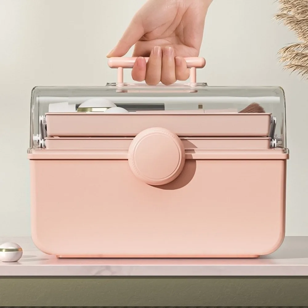 3-слойная коробка для хранения косметики, портативное хранилище для лекарств, многофункциональные ящики, классификация большой емкости
3-слойная коробка для хранения косметики, портативное хранилище для лекарств, многофункциональные ящики, классификация большой емкости