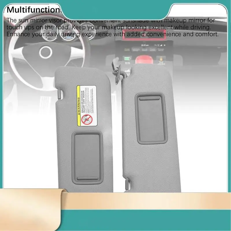 Replacement Sunshade Shade Board For Veloster 2012 To 2015 Parts Left Right Side Sun Visor With Makeup Mirror Car Sun Visor
Replacement Sunshade Shade Board For Veloster 2012 To 2015 Parts Left Right Side Sun Visor With Makeup Mirror Car Sun Visor