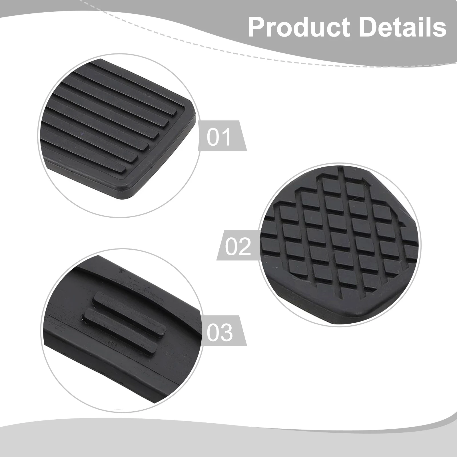 Clutch Pedal Pads Set 3Pcs For Honda For Civic 1992-1995 17816-SK7-000 Brake Clutch Pedal Pad Covers Auto Interior Accessories
Clutch Pedal Pads Set 3Pcs For Honda For Civic 1992-1995 17816-SK7-000 Brake Clutch Pedal Pad Covers Auto Interior Accessories