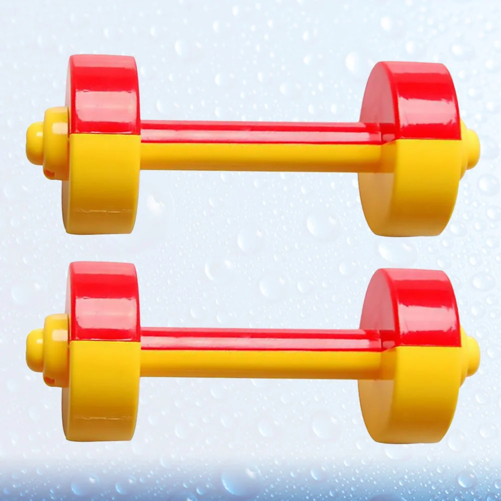 1 Pair Children Dumbbell Toy Plastic Dumbbell Toy Fitness Weight Lifting Dumbbell Gymnastic Equipment Props Early Educational To
1 Pair Children Dumbbell Toy Plastic Dumbbell Toy Fitness Weight Lifting Dumbbell Gymnastic Equipment Props Early Educational To