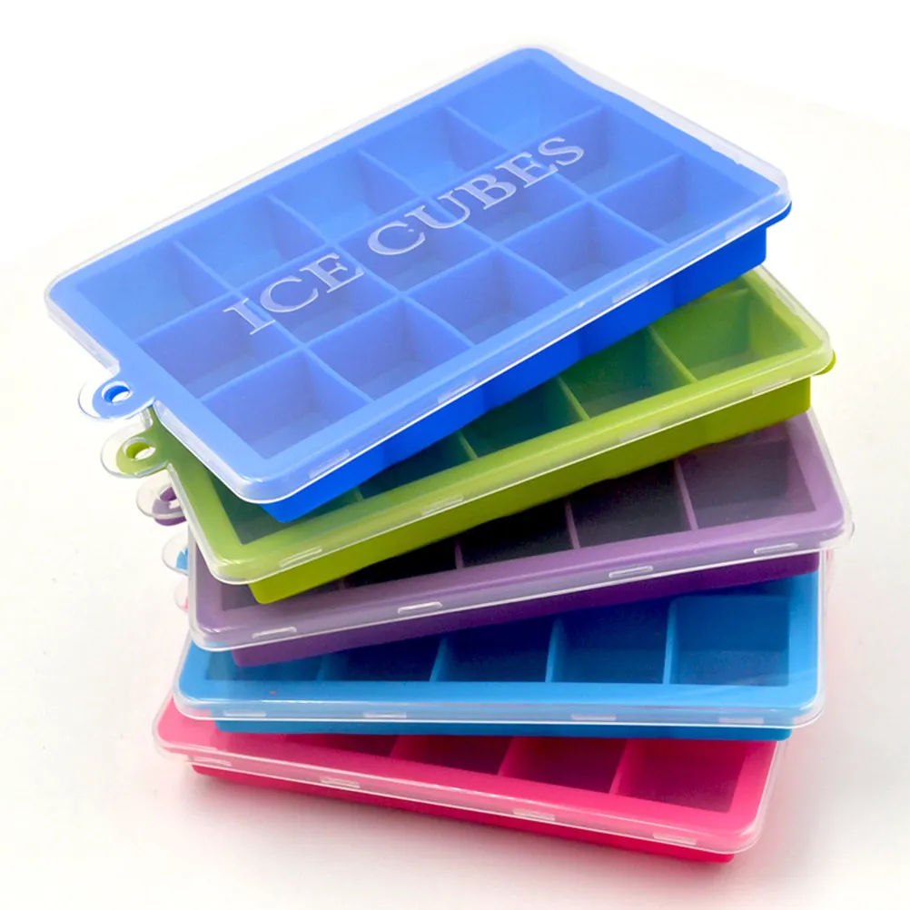 15 Cavities 15-cavities Baking Mold DIY Ice Cube Molds Cake Blue Silicone with Lid
15 Cavities 15-cavities Baking Mold DIY Ice Cube Molds Cake Blue Silicone with Lid