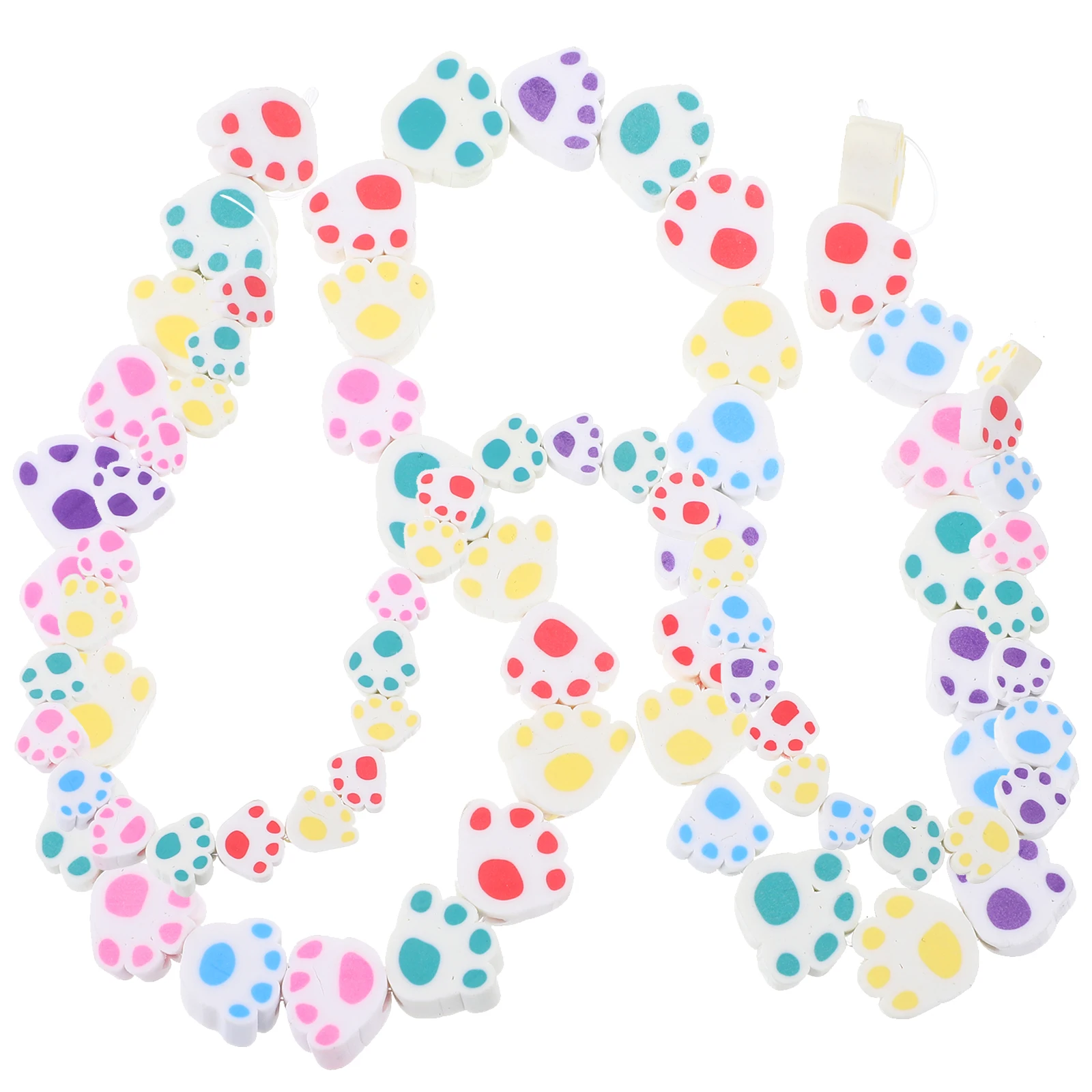 Clay Beads Loose Beads Footprint Polymer Colored Loose DIY Crafts Jewelry Accessories Bracelet Necklace Materials
Clay Beads Loose Beads Footprint Polymer Colored Loose DIY Crafts Jewelry Accessories Bracelet Necklace Materials