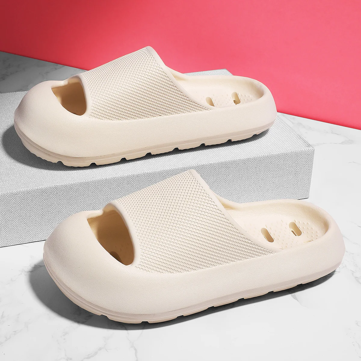 Kids Anti-Slip Flat Home Sandals Boys Girls Simple Solid Closed-Toe Slides Wear-Resistant Light Breathable Four- Floor Slippers
Kids Anti-Slip Flat Home Sandals Boys Girls Simple Solid Closed-Toe Slides Wear-Resistant Light Breathable Four- Floor Slippers