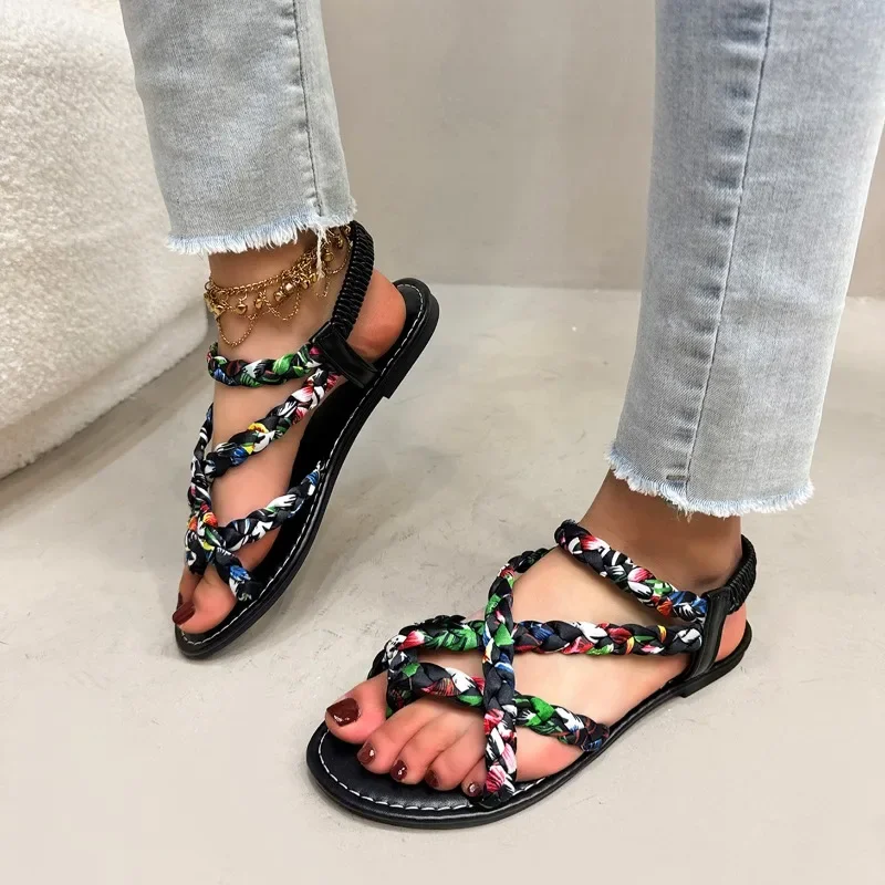 2025 Hot Sale Women's Shoes Slip on Women's Sandals Fashion Printing Casual Sandals Women Summer Best Seller Flat Sandalszapatos
2025 Hot Sale Women's Shoes Slip on Women's Sandals Fashion Printing Casual Sandals Women Summer Best Seller Flat Sandalszapatos