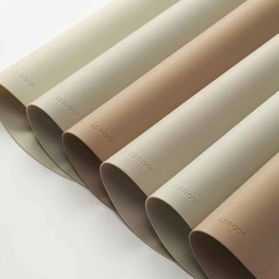 Beige Oval Silicone s Set of Heat Resistant Waterproof Easy to Clean Non-Slip Modern Dining Table Mats Premium Leather Textured
Beige Oval Silicone s Set of Heat Resistant Waterproof Easy to Clean Non-Slip Modern Dining Table Mats Premium Leather Textured