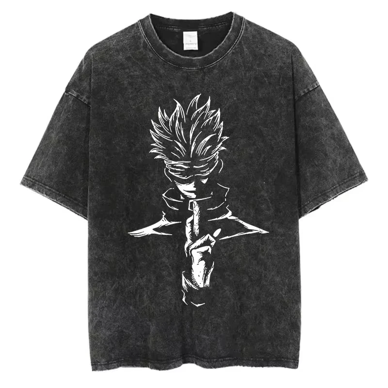 Jujutsu Kaisen Oversized Washed T-shirt Men Women Graphic Tee Summer Y2k Clothes Anime Streetwear Casual Top New Trendy Fashion
Jujutsu Kaisen Oversized Washed T-shirt Men Women Graphic Tee Summer Y2k Clothes Anime Streetwear Casual Top New Trendy Fashion