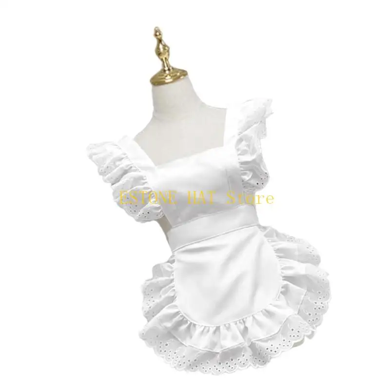 49MF фартук горничной с рюшами на талии, костюм горничной на Хэллоуин, фартук для женщин, кухонный фартук, аксессуары для на
49MF фартук горничной с рюшами на талии, костюм горничной на Хэллоуин, фартук для женщин, кухонный фартук, аксессуары для на