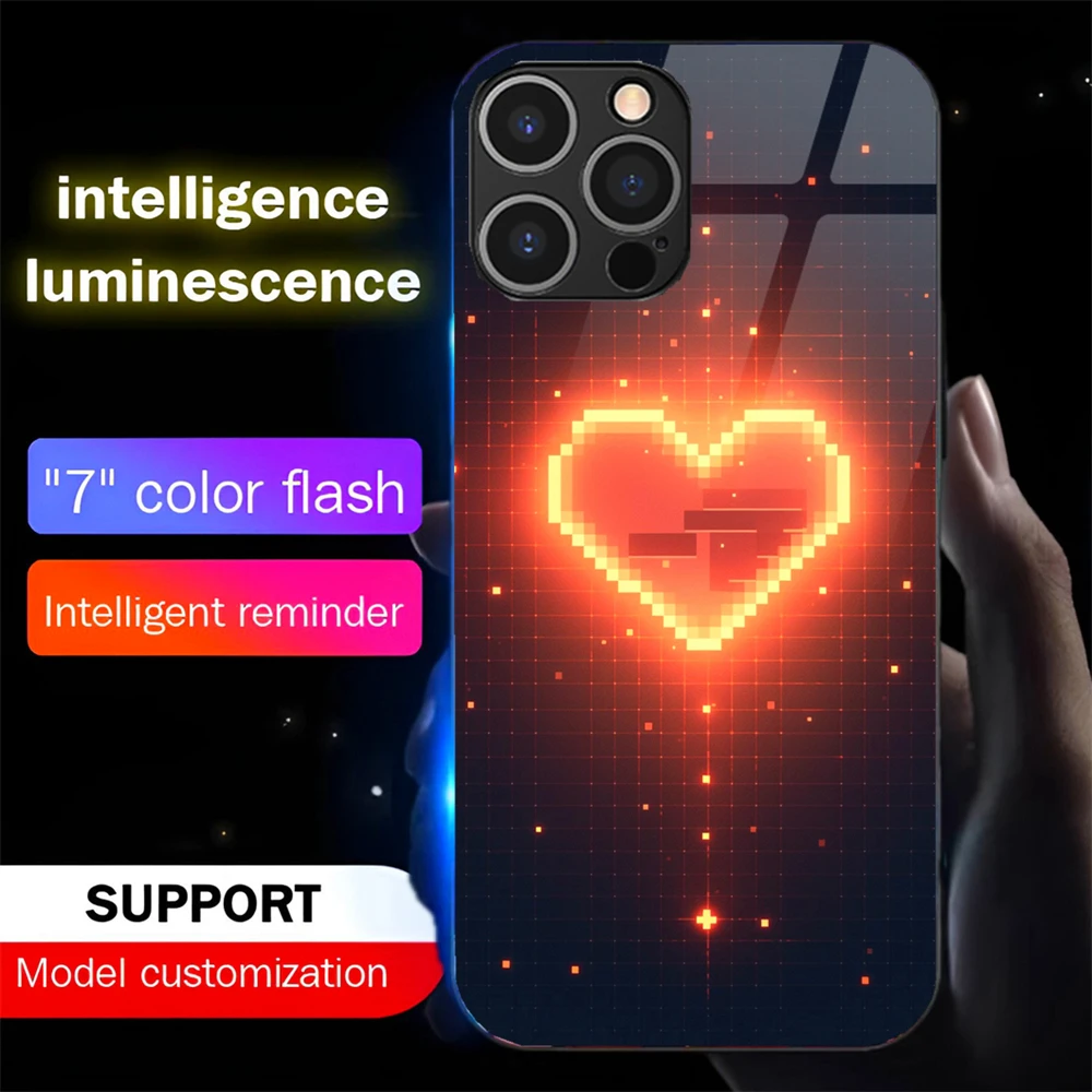 So Cute Heart Design Smart Voice Controlled LED Light Phone Case For Samsung S26 S25 S24 S23 S22 S21 S20 FE Note 20 Plus Ultra
So Cute Heart Design Smart Voice Controlled LED Light Phone Case For Samsung S26 S25 S24 S23 S22 S21 S20 FE Note 20 Plus Ultra