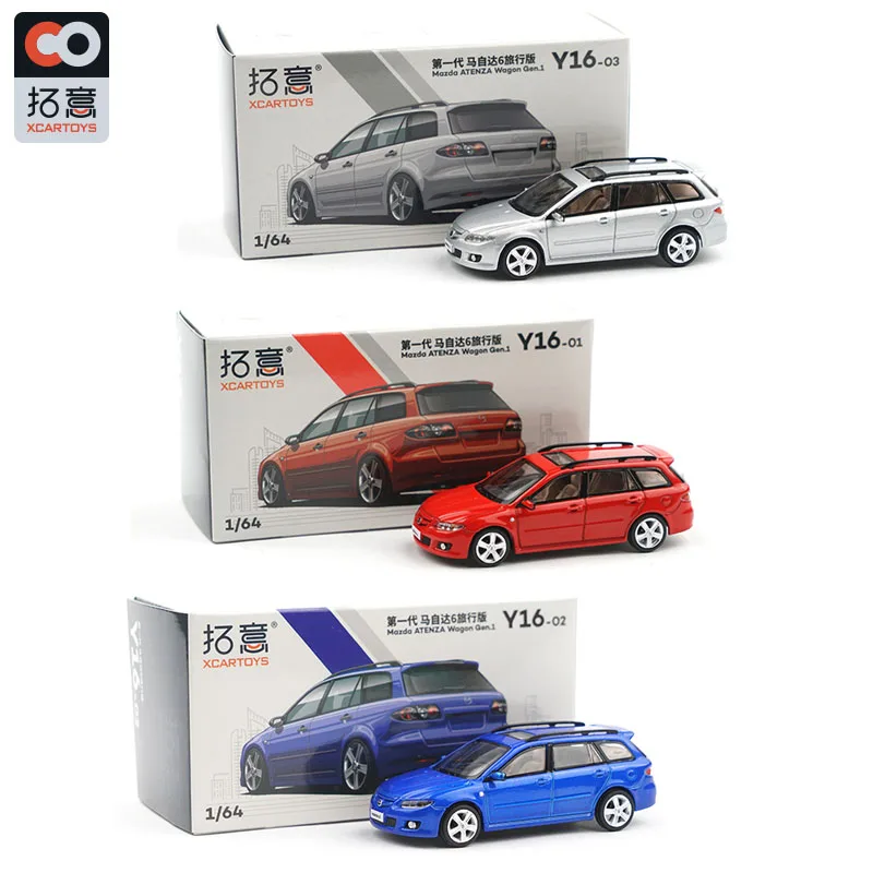 Diecast 1/64 Scale Mazda 6 Station Wagon Alloy Car Model Collectible Toy Gift Souvenir Display Ornament
Diecast 1/64 Scale Mazda 6 Station Wagon Alloy Car Model Collectible Toy Gift Souvenir Display Ornament