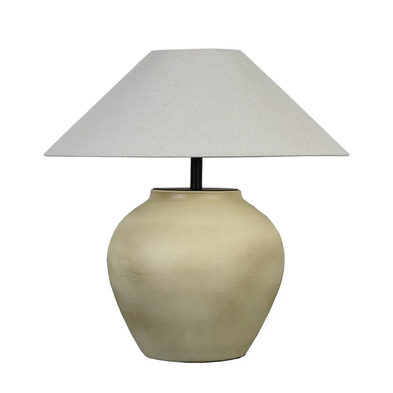 Wabi Sansi terra cotta pot living room desk lamp bedroom bedside model room hotel homestay designer ornament
Wabi Sansi terra cotta pot living room desk lamp bedroom bedside model room hotel homestay designer ornament
