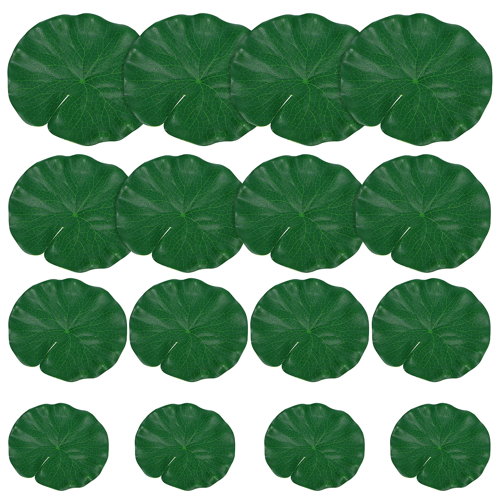 16 pcs Artificial Lotus Leaves EVA Floating Decor 10cm 15cm 17cm 20cm Pond Aquarium Garden Simulated Plants Ornament
16 pcs Artificial Lotus Leaves EVA Floating Decor 10cm 15cm 17cm 20cm Pond Aquarium Garden Simulated Plants Ornament
