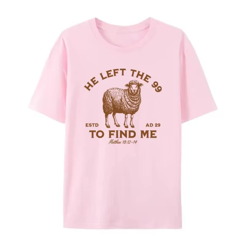 He Left The 99 Women Vintage Christian Inspirational T-Shirt Jesus God Graphic Tee Unisex Religious Top Gift Bible Verse T Shirt
He Left The 99 Women Vintage Christian Inspirational T-Shirt Jesus God Graphic Tee Unisex Religious Top Gift Bible Verse T Shirt