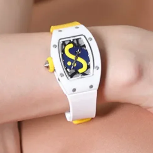 CRONUSART Women Automatic Watch 31MM Tonneau Ladies Mechanical Wristwatch Ceramic Case Sapphire Fluororubber Strap Luminous
CRONUSART Women Automatic Watch 31MM Tonneau Ladies Mechanical Wristwatch Ceramic Case Sapphire Fluororubber Strap Luminous