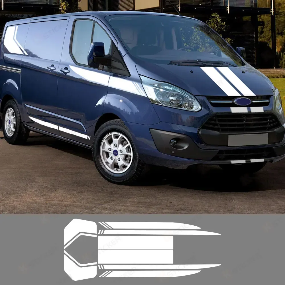 Car Stickers For Ford Transit Tourneo Custom MK7 MK8 MK9 Sport Stripes Wraps Kit Van Vinyl Decor Decals Tuning Auto Accessories
Car Stickers For Ford Transit Tourneo Custom MK7 MK8 MK9 Sport Stripes Wraps Kit Van Vinyl Decor Decals Tuning Auto Accessories