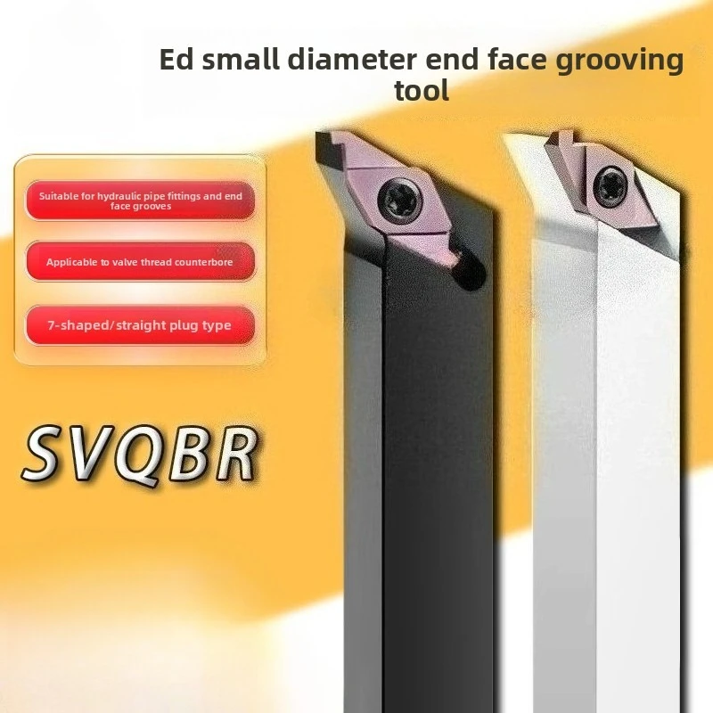 Hydraulic Pipe Fitting Undercut ED Grooving Tool Holder & Inserts ED Face Grooving Inserts FC1604R100 / 150 / 200 / 300
Hydraulic Pipe Fitting Undercut ED Grooving Tool Holder & Inserts ED Face Grooving Inserts FC1604R100 / 150 / 200 / 300