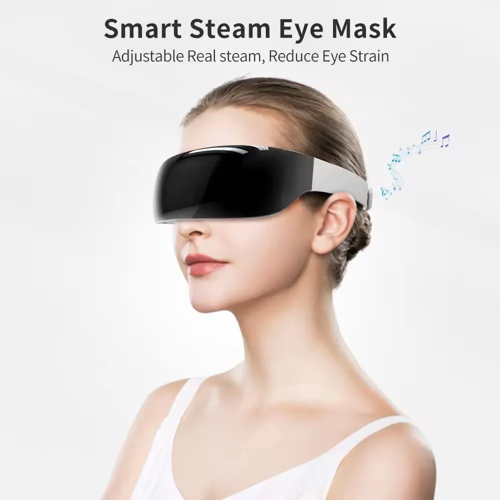 Electric Nano Steam Eye Mask Portable Vibration Eye Care Massager Heat Compression With Music Fatigue
Electric Nano Steam Eye Mask Portable Vibration Eye Care Massager Heat Compression With Music Fatigue