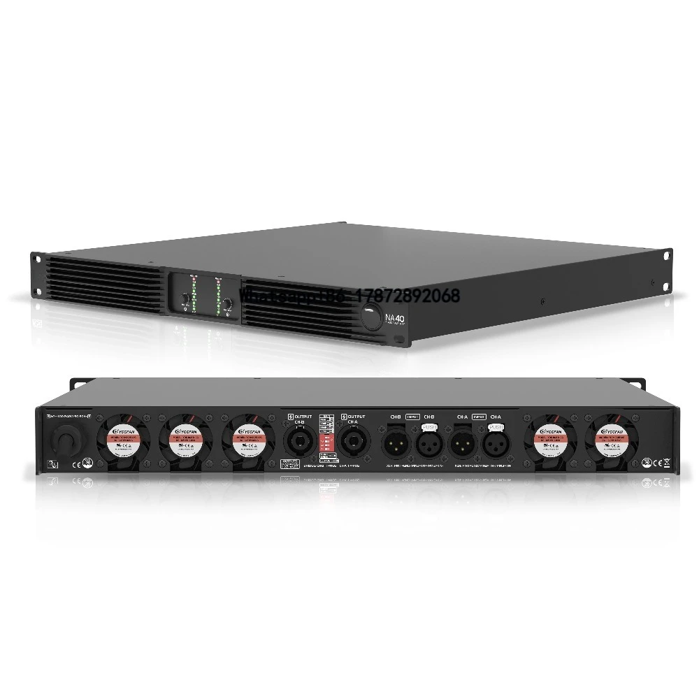 2 Channel 4000 Watts Dj Equipment Audio Sound Equipment High Power Amplifier 1U d Class Professional Amplifier
2 Channel 4000 Watts Dj Equipment Audio Sound Equipment High Power Amplifier 1U d Class Professional Amplifier