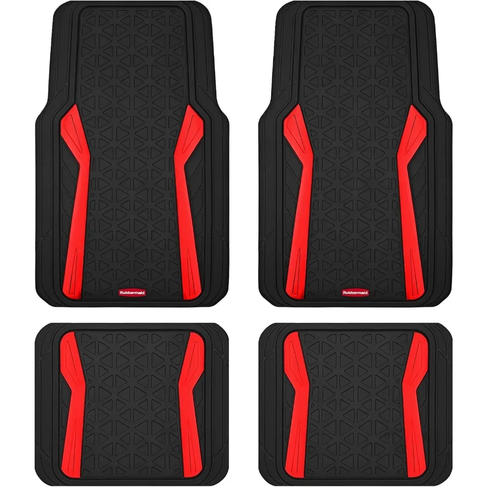 All-Weather Rubber Car Floor Mats Full Set Heavy Duty Trim-to-Fit Anti-Slip Universal for Cars SUVs Trucks Vans
All-Weather Rubber Car Floor Mats Full Set Heavy Duty Trim-to-Fit Anti-Slip Universal for Cars SUVs Trucks Vans