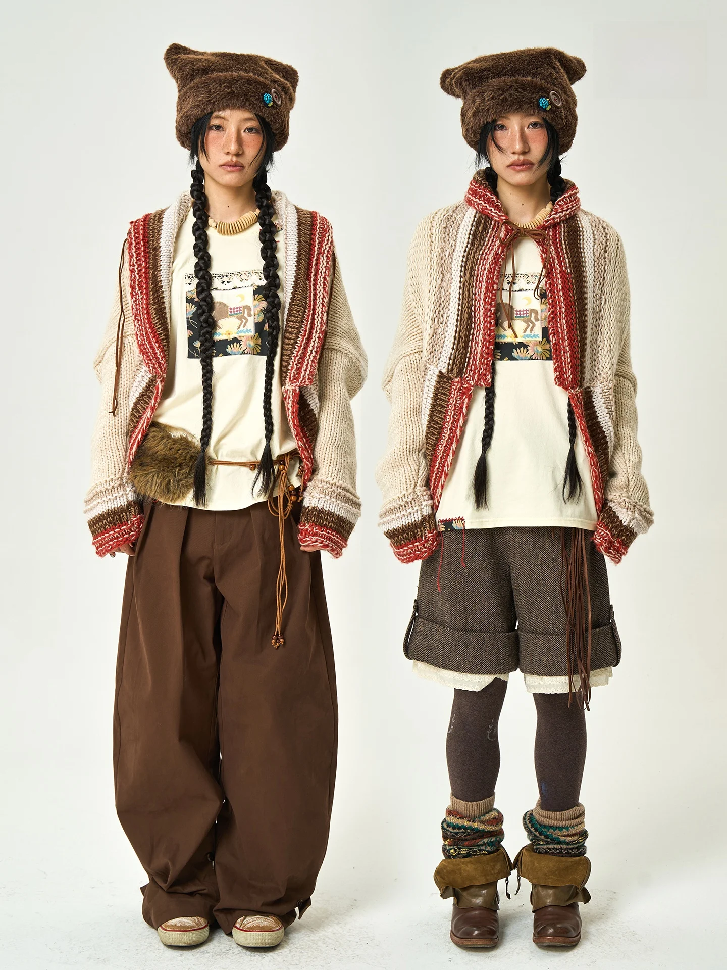 Уютный свободный кардиган из исландской шерсти: универсальный, комфортный, средней длины, с длинными рукавами, утолщенный
Уютный свободный кардиган из исландской шерсти: универсальный, комфортный, средней длины, с длинными рукавами, утолщенный