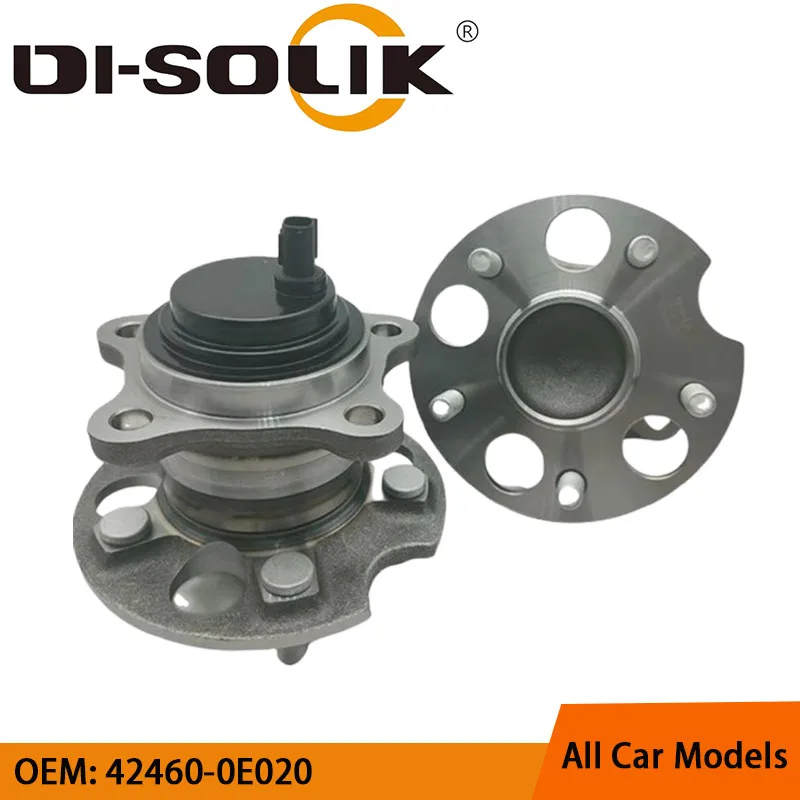 DI-SOLIK 42460-0E020 42460-0E010 42460-48040 Auto Rear Wheel Hub Bearing Rear Axle for Gac toyota High Lander SU4 2009 2015
DI-SOLIK 42460-0E020 42460-0E010 42460-48040 Auto Rear Wheel Hub Bearing Rear Axle for Gac toyota High Lander SU4 2009 2015