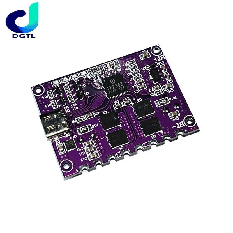 IP2368 Bidirectional 100w Fast Charging Module Buck-Boost Type-c Interface 4S Lithium Battery High-Power Fast Charging Board
IP2368 Bidirectional 100w Fast Charging Module Buck-Boost Type-c Interface 4S Lithium Battery High-Power Fast Charging Board