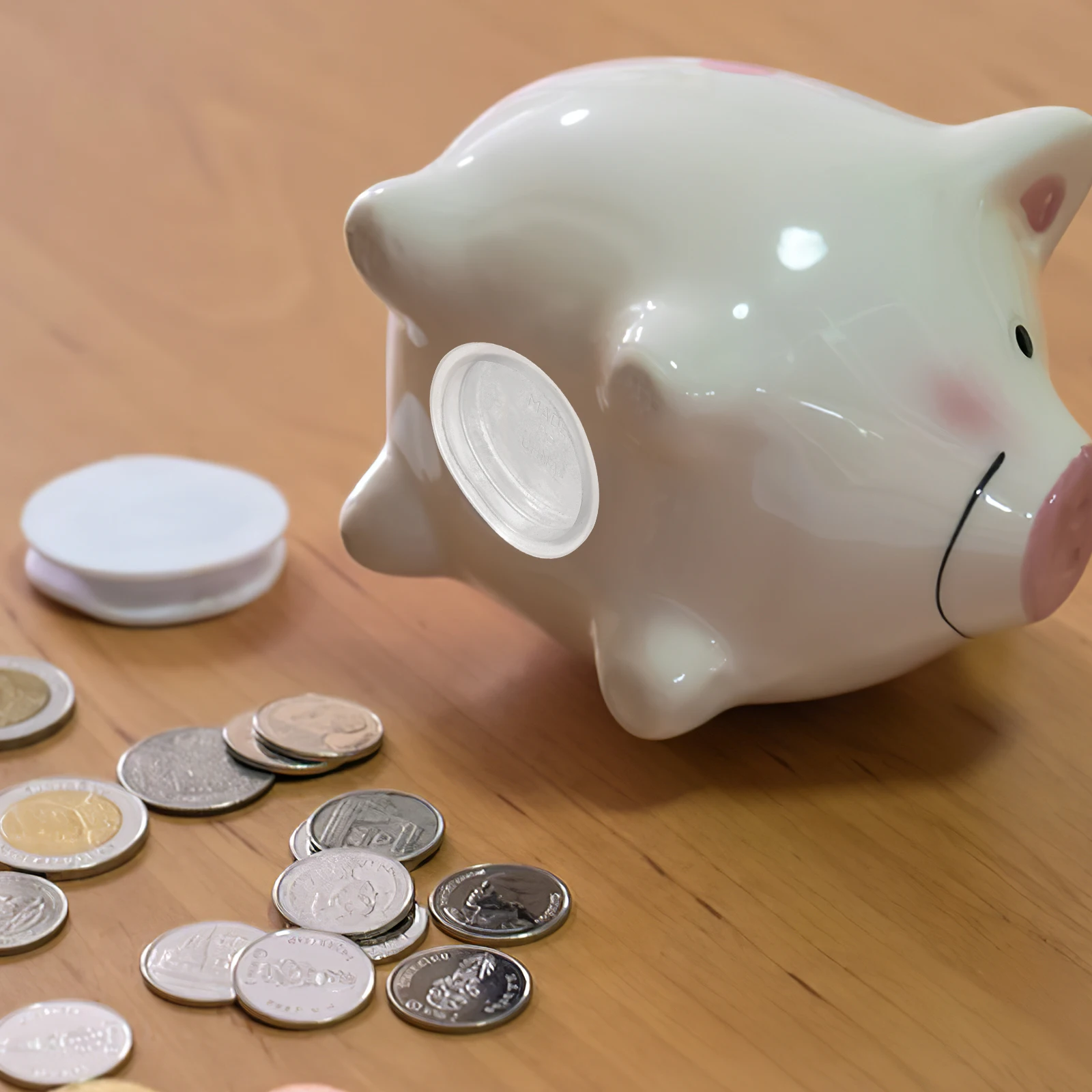 10Pcs PVC Money Jar Stopper Piggy Bank Bottom Oval Plug Replacement Seal Cover for Saving Bank Money Jar Stopper
10Pcs PVC Money Jar Stopper Piggy Bank Bottom Oval Plug Replacement Seal Cover for Saving Bank Money Jar Stopper