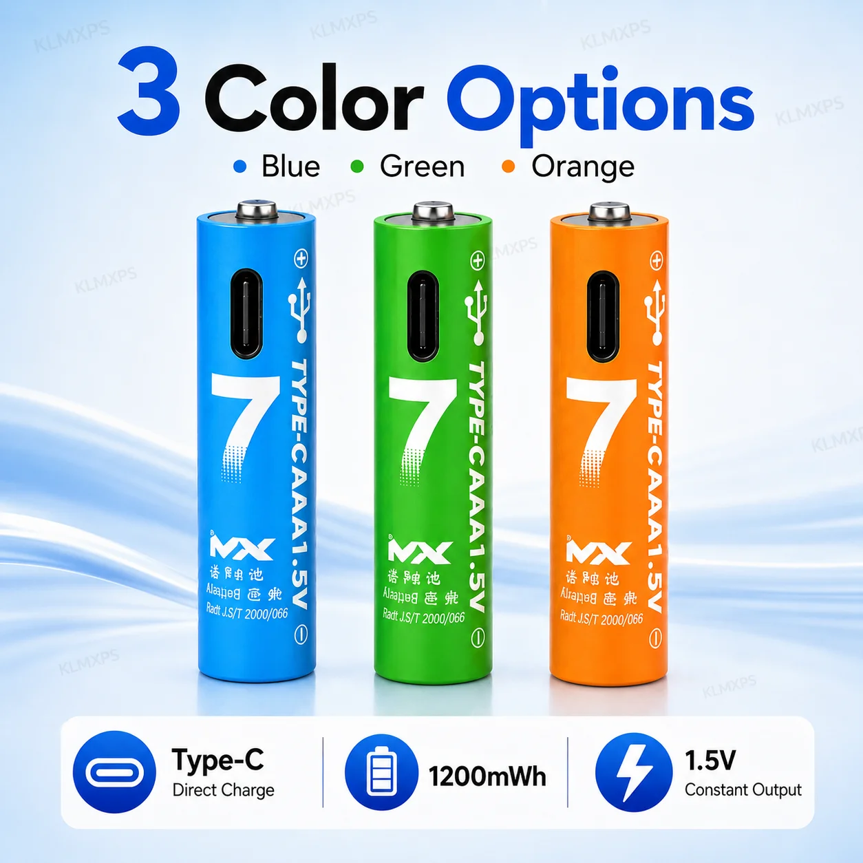 New AAA USB Type-C Lithium Battery High Capacity Long Lasting Multi-use for Small Household & Portable Devices
New AAA USB Type-C Lithium Battery High Capacity Long Lasting Multi-use for Small Household & Portable Devices