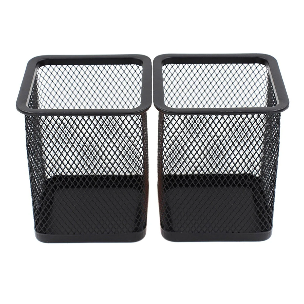 Sturdy Metal Pencil Holder Square Mesh Design Scratch Resistant Lightweight Pen Pot Organizer Container For Cosmetics
Sturdy Metal Pencil Holder Square Mesh Design Scratch Resistant Lightweight Pen Pot Organizer Container For Cosmetics