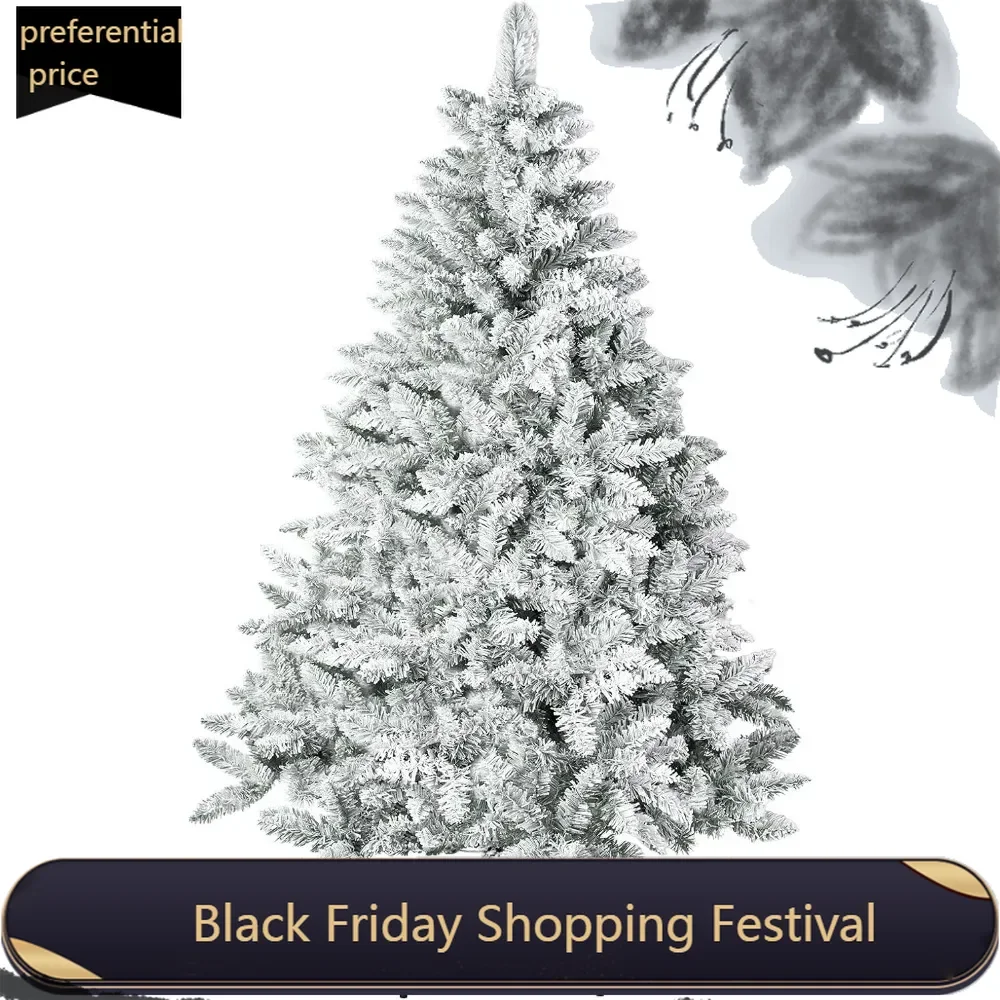 7ft Artificial Christmas Tree, Xmas Tree with 1,000 Branch Tips, Flocked Christmas Tree with Metal Stable Stand Base for Indoor
7ft Artificial Christmas Tree, Xmas Tree with 1,000 Branch Tips, Flocked Christmas Tree with Metal Stable Stand Base for Indoor
