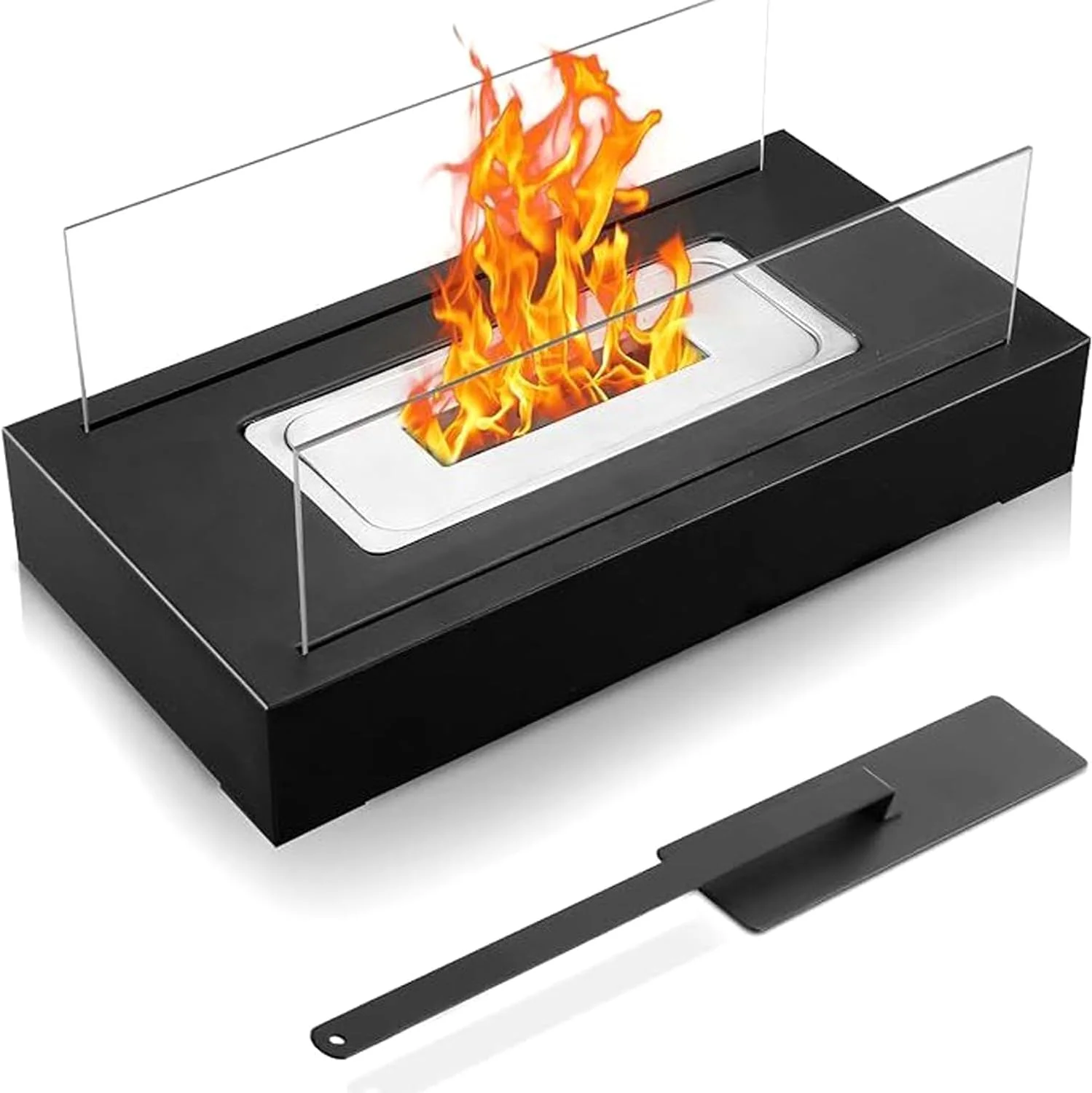 Tabletop Fire Pit, Low Smoke Firepit for Outdoor Safe Burning, Fueled by Pellets or Wood Portable Indoor Outdoor Fire Pit
Tabletop Fire Pit, Low Smoke Firepit for Outdoor Safe Burning, Fueled by Pellets or Wood Portable Indoor Outdoor Fire Pit