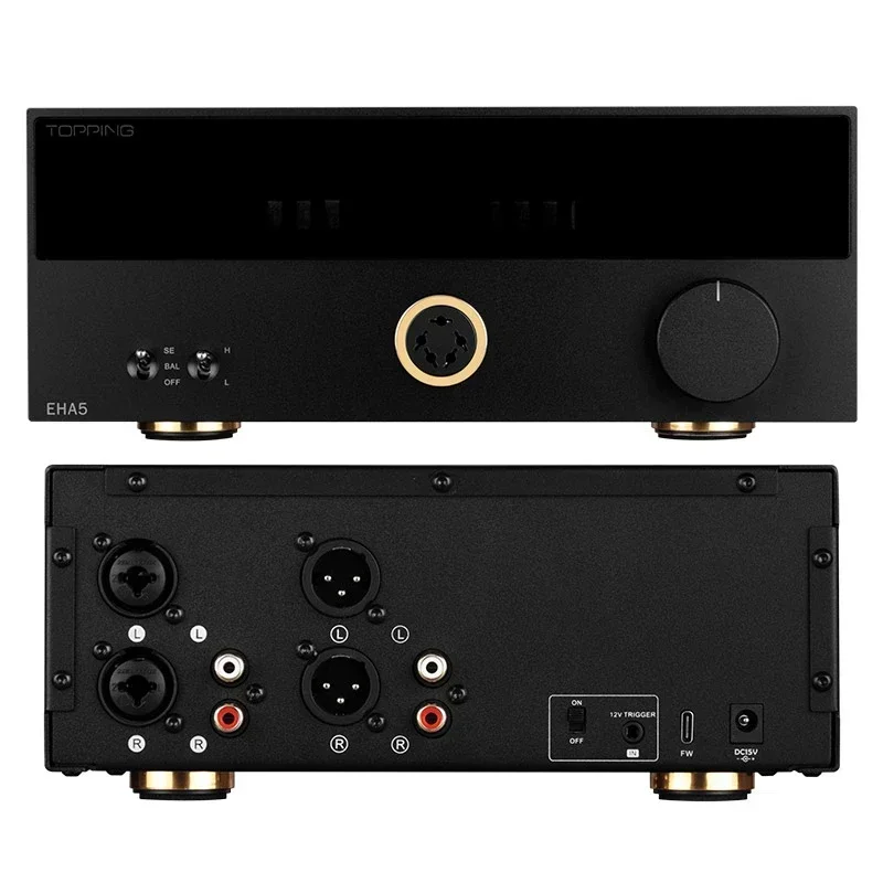 12VTrigger for 5-Core Magnetic High Fidelity Earphone Topping EHA5 Electrostatic Headphone Amplifier 146dB 700Vrms
12VTrigger for 5-Core Magnetic High Fidelity Earphone Topping EHA5 Electrostatic Headphone Amplifier 146dB 700Vrms