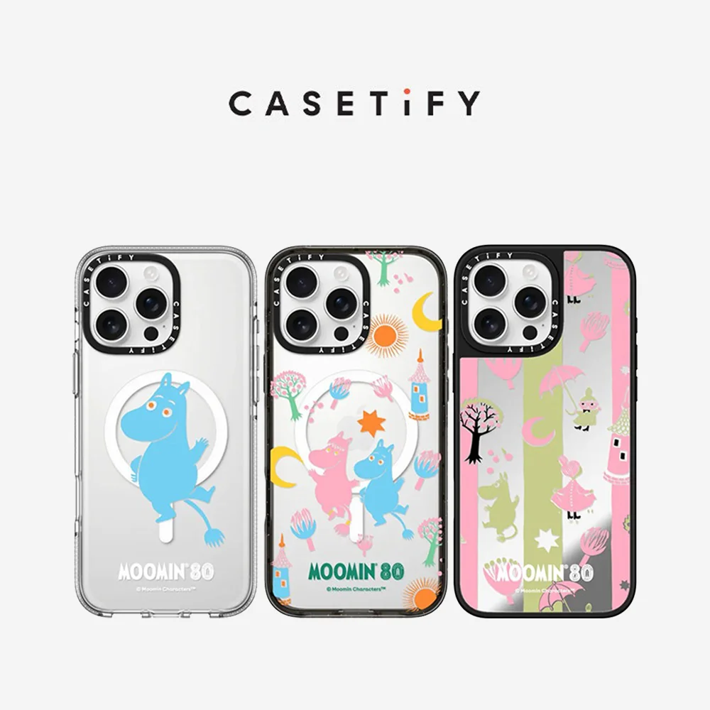 CASETiFY Moomin Series Magnetic Drop-proof Case for iPhone 13 14 15 16 17 Pro Max Air Plus Protect Cover
CASETiFY Moomin Series Magnetic Drop-proof Case for iPhone 13 14 15 16 17 Pro Max Air Plus Protect Cover