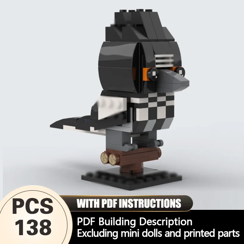 Creators Animal Series Model MOC Building Bricks Greater Roadrunner Modular Technology Gifts Holiday Assemble Children Toys Suit
Creators Animal Series Model MOC Building Bricks Greater Roadrunner Modular Technology Gifts Holiday Assemble Children Toys Suit