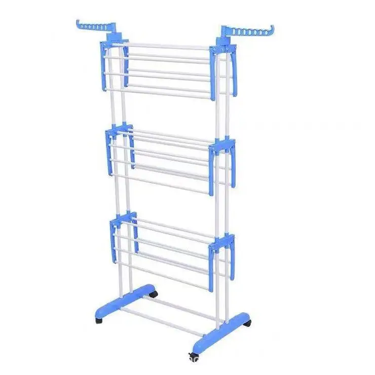 Indoor Floor Standing Three-Layer Towel Rack Clothes Drying Holder Wing Shape Extendable Towel Bar Iron Material Storage Orga...
Indoor Floor Standing Three-Layer Towel Rack Clothes Drying Holder Wing Shape Extendable Towel Bar Iron Material Storage Orga...