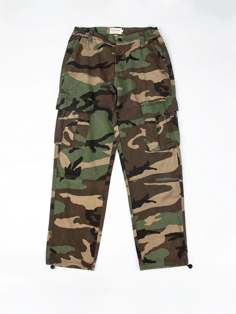 Bigforsam Camouflage Work Pants Men's Loose Tactical Straight Leg Casual Trendy Vibe Long Trousers Streetwear Youth Faion
Bigforsam Camouflage Work Pants Men's Loose Tactical Straight Leg Casual Trendy Vibe Long Trousers Streetwear Youth Faion