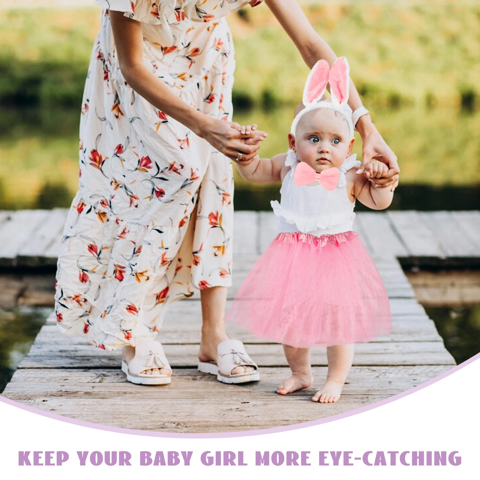 4pcs Rabbit Headdress Mesh Skirt Kids Costume Outfits Toddler Dress Comfortable Texture Easy Wash Hair Band Charming
4pcs Rabbit Headdress Mesh Skirt Kids Costume Outfits Toddler Dress Comfortable Texture Easy Wash Hair Band Charming