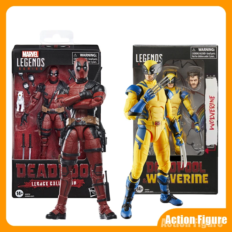 Marvel Legends Series Deadpool & Wolverine Action Figure Articulated Moveable Doll X-Men Collection Movie Model Birthday Gifts
Marvel Legends Series Deadpool & Wolverine Action Figure Articulated Moveable Doll X-Men Collection Movie Model Birthday Gifts