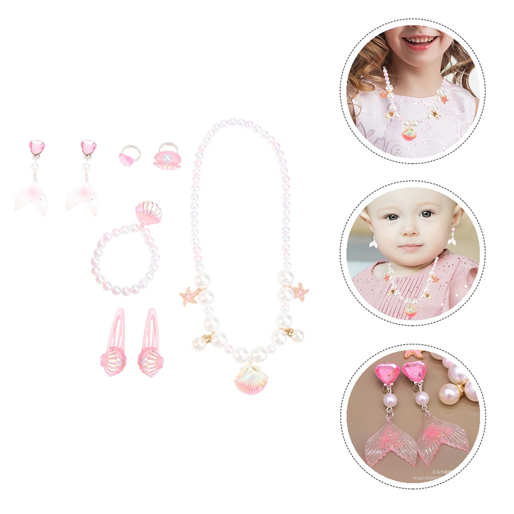 Rings for Girls Children's Accessories Set Handmade Jewelry Fashion Pearl Necklace Ocean
Rings for Girls Children's Accessories Set Handmade Jewelry Fashion Pearl Necklace Ocean