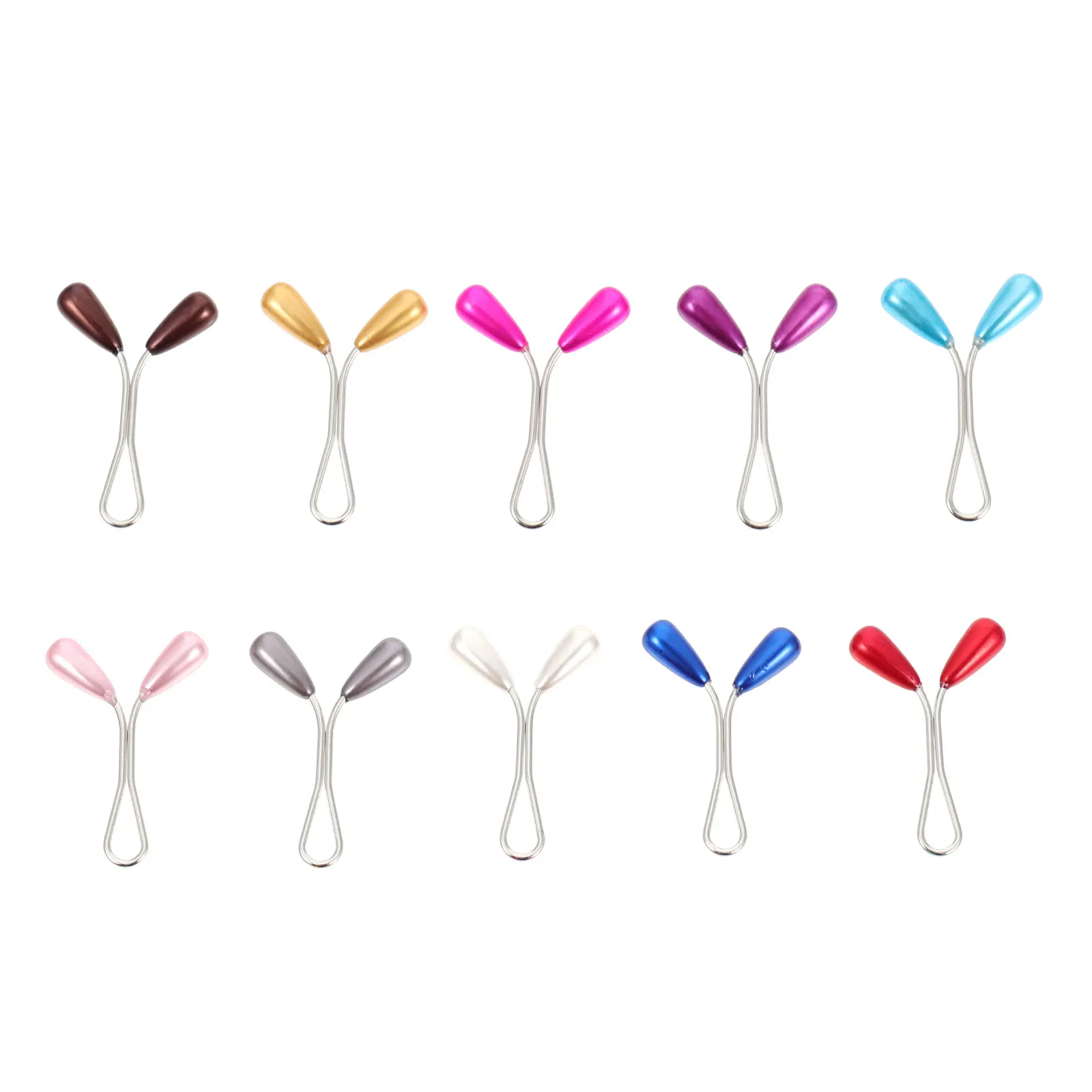 24 Pcs Hijab Pins Pearl Clip Scarf Clips Decorative for Clothing Steel Needle Head Band
24 Pcs Hijab Pins Pearl Clip Scarf Clips Decorative for Clothing Steel Needle Head Band