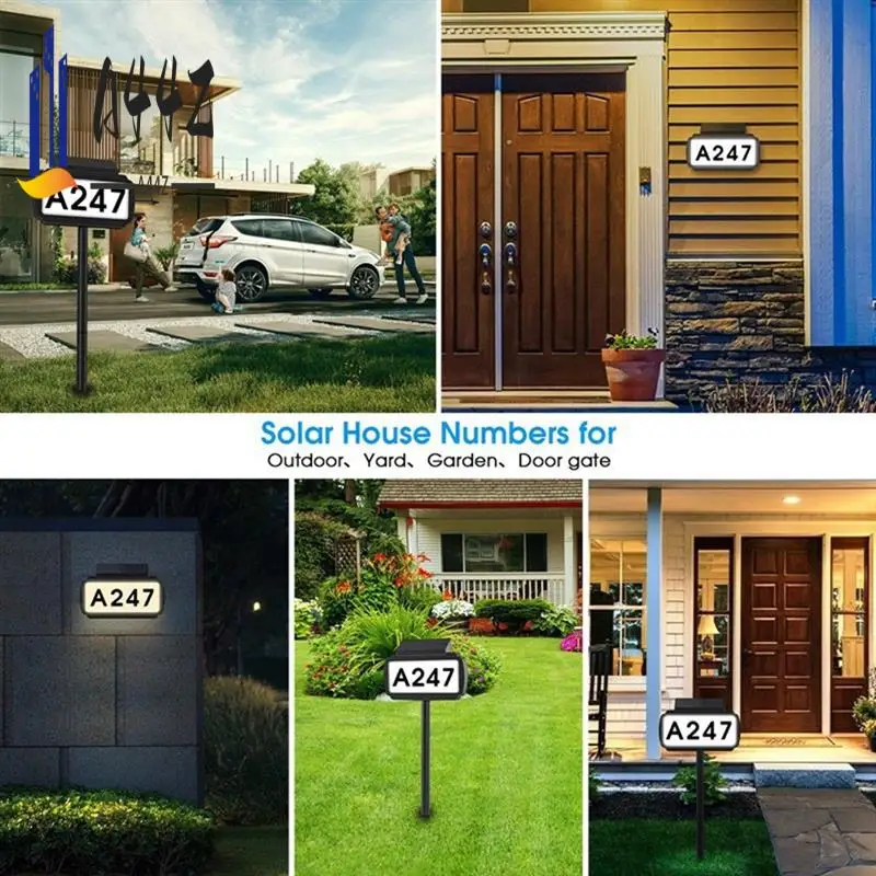 A44Z-Solar House Number Light House Address Digital Illuminated Ground Plug Sign House Light For Home Garden Door
A44Z-Solar House Number Light House Address Digital Illuminated Ground Plug Sign House Light For Home Garden Door
