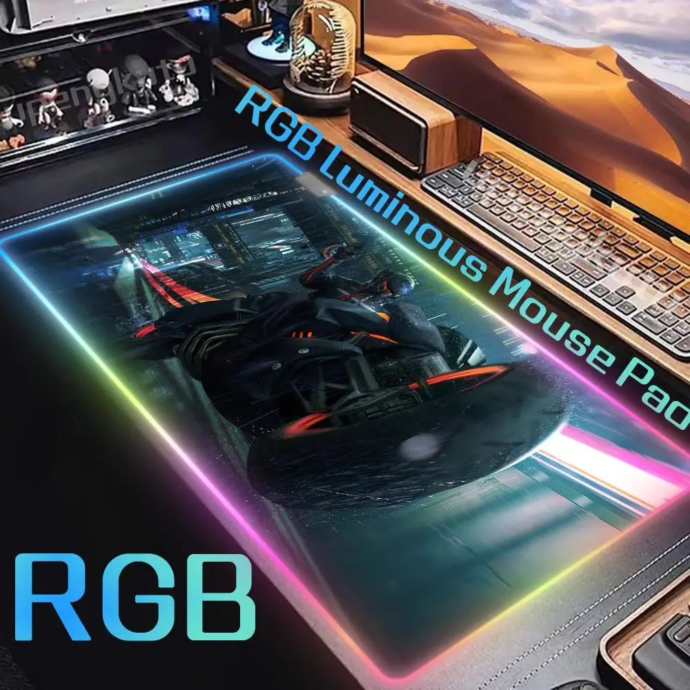 Mouse Pad Hentai RGB Esports Non-Slip Floor mats Rubber Edge locking Anime mouse Cyberpunk_Girl_Motorcycle New products mat
Mouse Pad Hentai RGB Esports Non-Slip Floor mats Rubber Edge locking Anime mouse Cyberpunk_Girl_Motorcycle New products mat