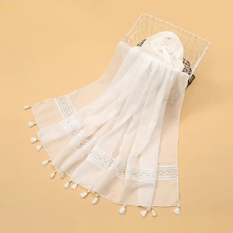 HX6F Large Size Plain Scarf Breathable Shoulder Wrap Fashionable Fringe Design Shawl Rectangle Neckerchief for Ladies
HX6F Large Size Plain Scarf Breathable Shoulder Wrap Fashionable Fringe Design Shawl Rectangle Neckerchief for Ladies
