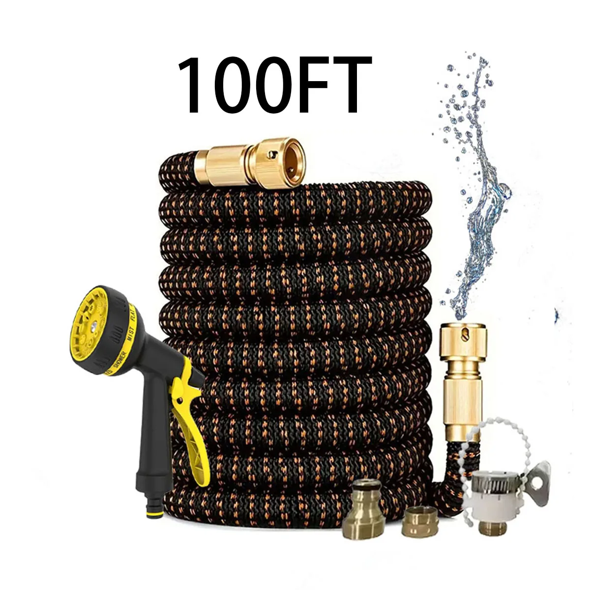 Corrosion Resistant Functional Garden Hose Nozzle Garden Watering Car Wash Adjustable Glue Spray Water Gun
Corrosion Resistant Functional Garden Hose Nozzle Garden Watering Car Wash Adjustable Glue Spray Water Gun