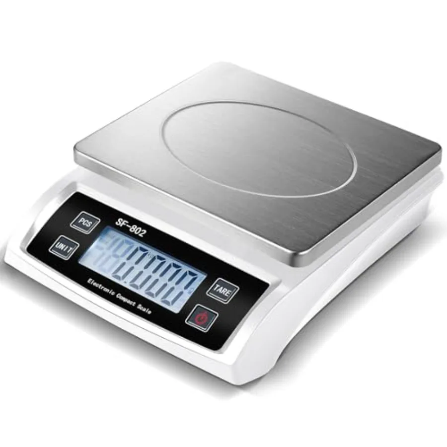 Large Digital Kitchen Scale 66LB 30kg Commercial Food Scale Stainless Bread Scale with LCD Display Commercial Weighing Devices
Large Digital Kitchen Scale 66LB 30kg Commercial Food Scale Stainless Bread Scale with LCD Display Commercial Weighing Devices