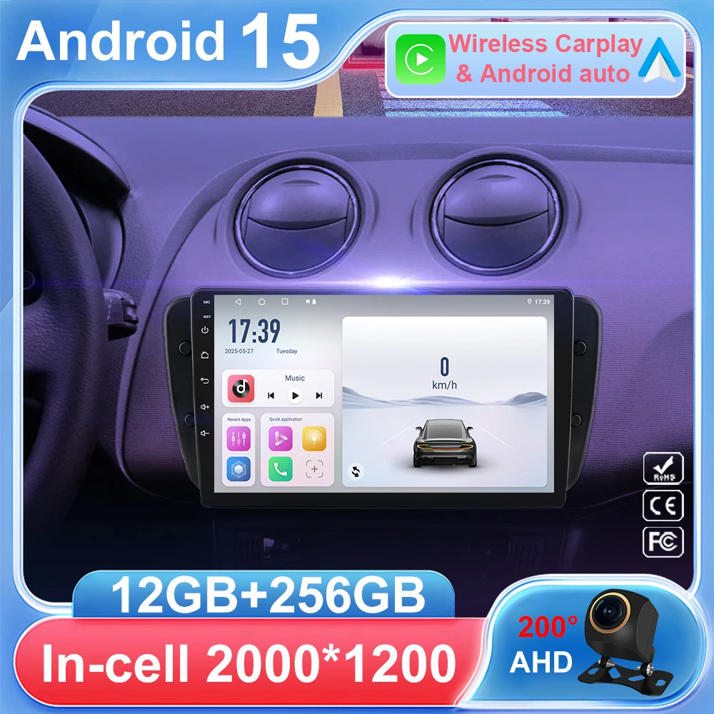 Автомобильный радиоприемник для SEAT Ibiza 6J IV 4 2008-2015 2K QLED стерео мультимедийный видеоплеер GPS AI Android 14 голосовой CarPlay голосовой блок
Автомобильный радиоприемник для SEAT Ibiza 6J IV 4 2008-2015 2K QLED стерео мультимедийный видеоплеер GPS AI Android 14 голосовой CarPlay голосовой блок